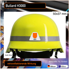Bullard H3000 - Scritta casco