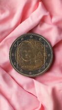  MONETA DA 2 DUE EURO RARA MARIA MONTESSORI 1870 2020 ERRORE DI CONIO
