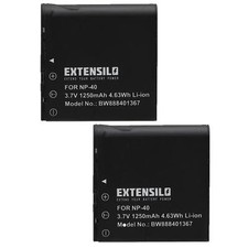 2x Batería para Casio Exilim