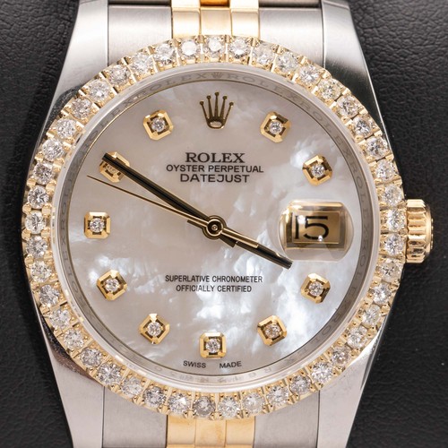 Rolex datejust 116233 diamante - rolex,
