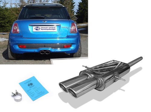 Fox scarico sportivo centrale - fox,