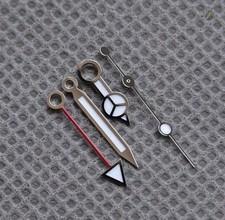 Lancette argento per Rolex GMT