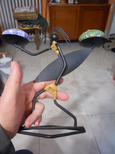 Candelabro etnico africa - candelabro,