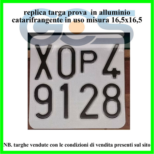 1targa auto prova rilievo - 1targa,
