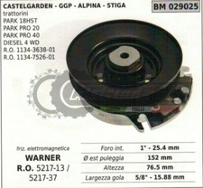 FRIZIONE WARNER TRATTORINO RASAERBA STIGA CASTELGARDEN ALPINA DIESEL 4 WD