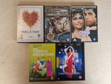 DVDs :  Romeo + Juliet | Grease | The Rules of Attraction | Miss Congeniality |