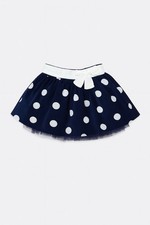 Gonna a pois Monnalisa blu