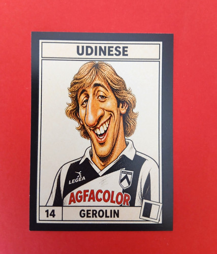 Figurina caricatura calciatori - caricatura,