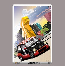 Poster in metallo per auto