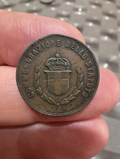 Medaglia 1880 Società Colonia