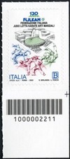 ITALIA 2022: F. Italiana judo lotta karate arti marziali con codice a barre 2211