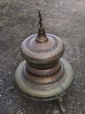 Antico Braciere Inizio 900 a Campana In Rame Ottone e Ghisa