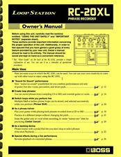 Boss RC-20XL Loop Station