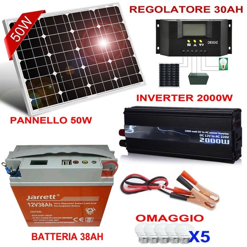 Kit fotovoltaico pvm - kit,