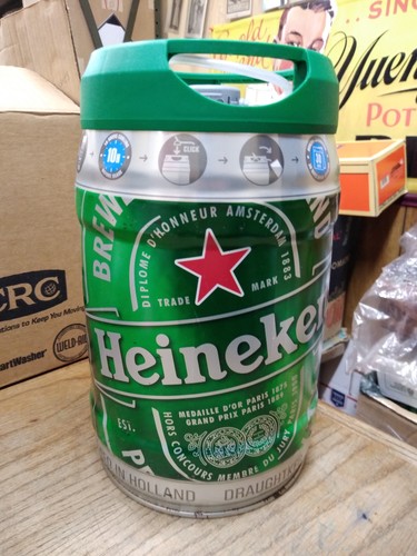 Heineken mini fusto acciaio - heineken,