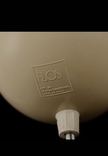 Lampada "Black and White" di Pier Giacomo e Achille Castiglioni per Flos anni 70