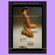 Anni ' 70  * Pubblicità Originale "Piemme, Ceramiche Artistiche” Cornice