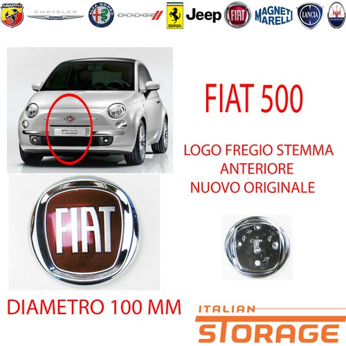 Fiat 500 logo stemma anteriore - fiat,
