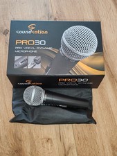 MICROFONO SOUNDSATION PRO30 Microfono professionale per voce dinamico cardioide