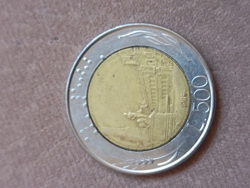 500 lire 1984 - lire, 1984-1992