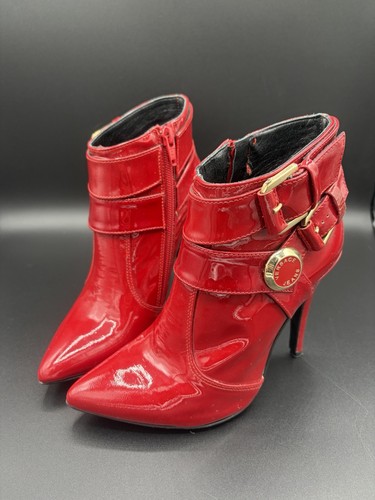 Stivaletti versace jeans rosso - jeans,