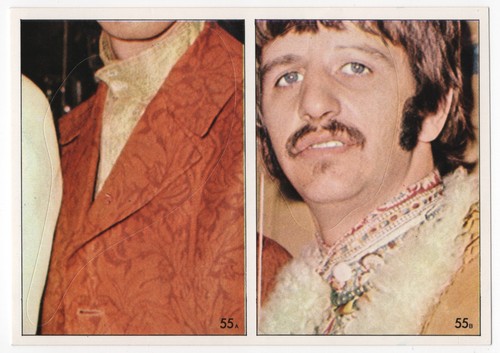 The beatles card - beatles,