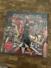 IRON MAIDEN DANCE OF DEATH VINYL 2LP PIC DISC 2003 First Edition Near Mint