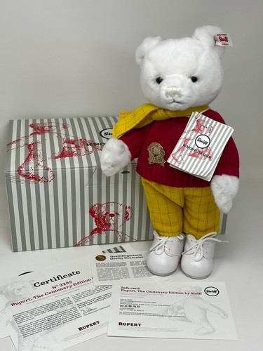 Steiff rupert the bear - rupert, pin