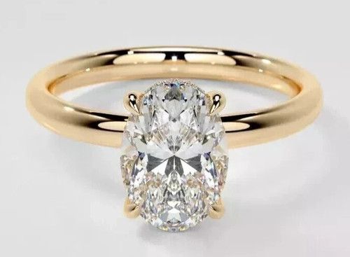 Anello oro giallo - , 14