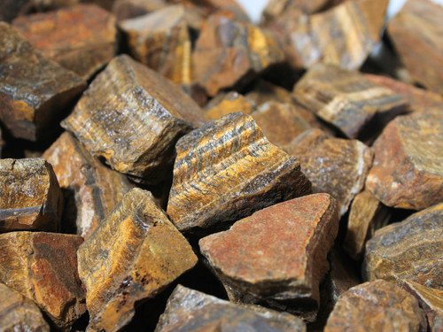 Occhio tigre dorato - di, rocce