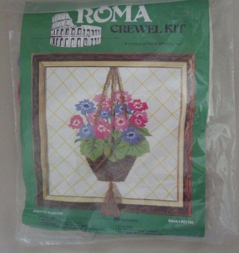 Roma crewel kit - kit, ricamo