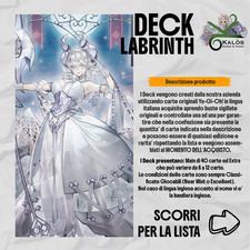 Yugioh! Mazzo Deck LABRYNTH