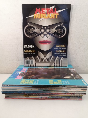 15x metal hurlant - hurlant, machine