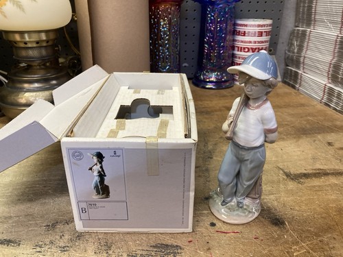 Mazza baseball lladro boy - baseball,