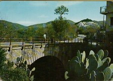 66703T  VECCHIA CARTOLINA DI  SAN GIORGIO MORGETO DALLA FERROVIA