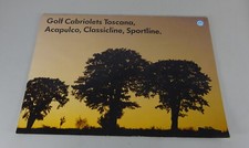 Grande depliant VW Golf I