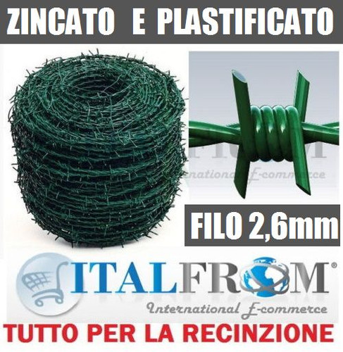 200 filo spinato spinoso - 200, m