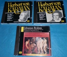 MOZART, BEETHOVEN (Karajan) + BRAHMS (3 CD  AUDIO) Classical COLLECTION