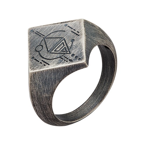 Anello cai men sigillo - cai,
