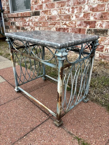 Antique wrought iron and - wrought,