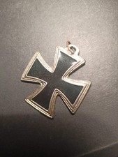 Ciondolo N@zi Usato. Ciondolo Croce Maltese Crociati Celtica. (Solo Ciondolo)