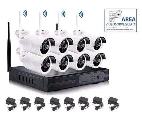Kit videosorveglianza wireless - kit,