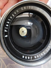 Carl Zeiss Jena Flektogon 2.8 35 mm - obiettivo Exa