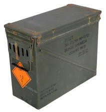 grande scatola porta munizioni metallo MK-15 scatola portaoggetti scatola militare scatola munizioni