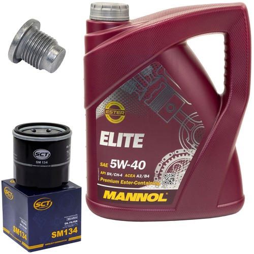 Kit olio motore 5w40 litri - kit, 5