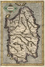Sardegna incisione su rame