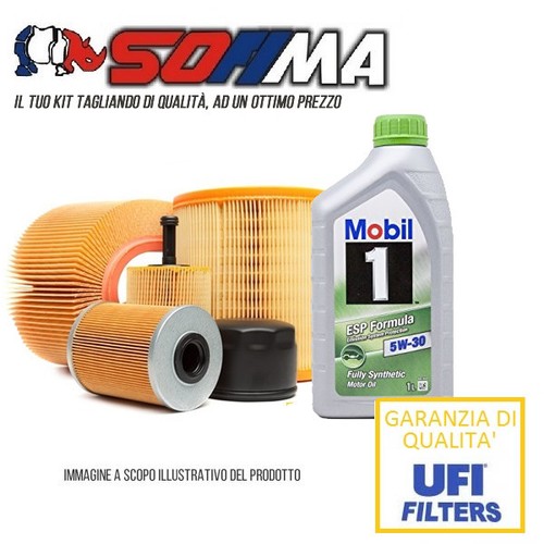 Kit filtri olio - filtri, tagliando