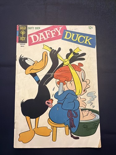 Daffy duck 1968 gold - gold, key