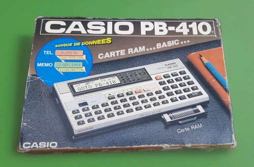 Casio 410 calculatrice - pb-410,