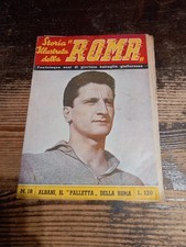 ROMA LA STORIA ILLUSTRATA FASCICOLO N. 18 1954 NO RIVISTA MAGLIA CALCIO
